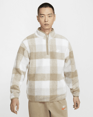 NIKE公式】ナイキ クラブ メンズ ウィンタライズド ハーフジップ